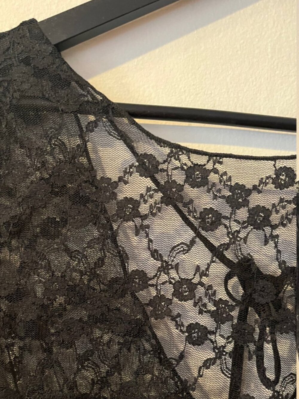 Lace Open Back Top - Picture 2 of 4